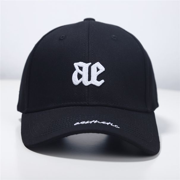 Cappello da baseball coreano di alta qualità 2024, cappello da donna con lingua d'anatra ricamata in stile buono, testa grande da uomo, sottile e alla moda_voghion.com