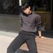 Half Turtleneck Zipper Sweater Men's High-End Cable Knit Pullover Long Sleeve Knitted Fashionable Stylish Casual_voghion.com