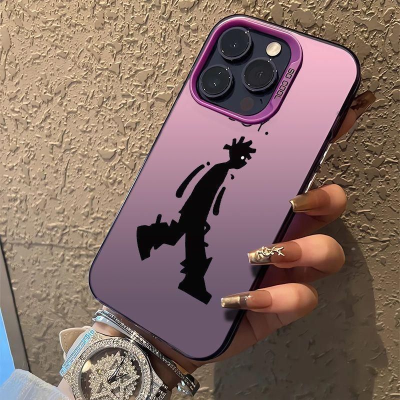 Walking Boy Compatible 16/15 Max Phone Case Simple 14/13/12/11 Pro 8/7_voghion.com