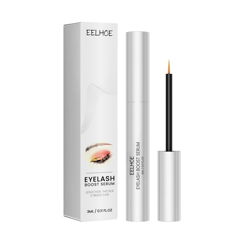 EELHOE Eyelash Boost Serum Mascara Naturale e Bello Nero Curling Lunga Durata Non Sbavatura_voghion.com