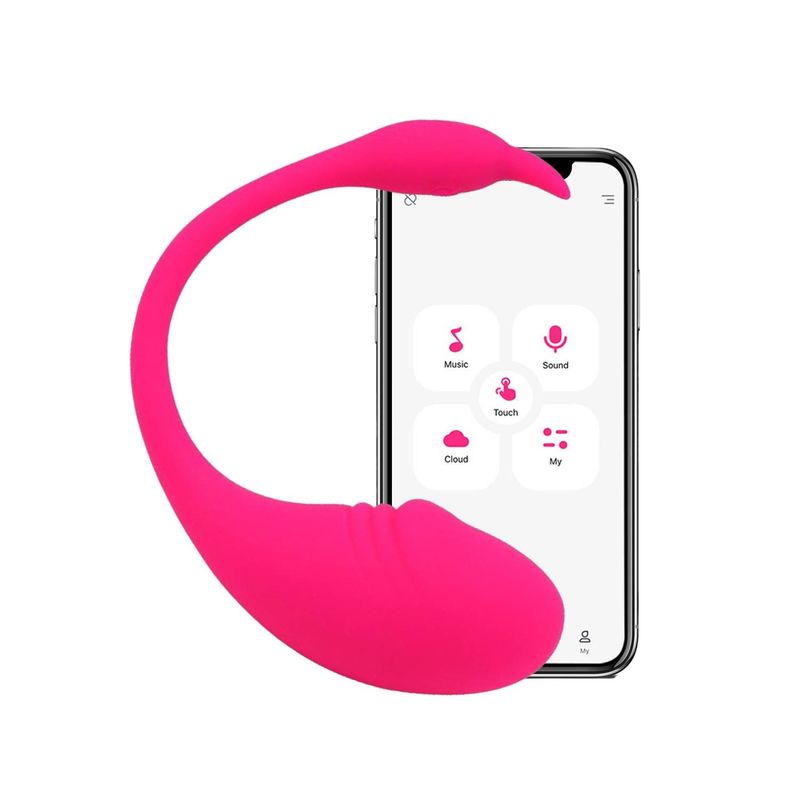 Tadpole Handy-App, Eierspringen, Bluetooth-Vibrator, kabellose Fernbedienung, Handy-App, Bluetooth, tragbares Spielzeug für Frauen_voghion.com