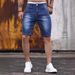 Herrenbekleidung Herren Stretch Denim Shorts Herren Neue Denim Shorts Neu_voghion.com