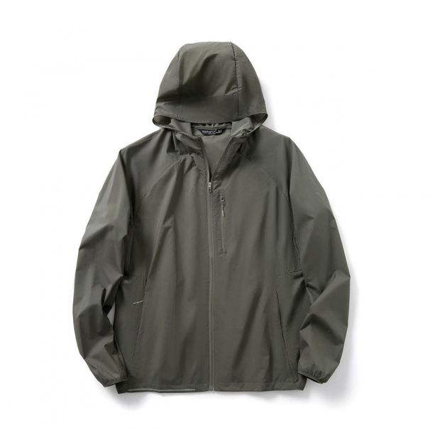 Yansıtıcı Şeritli Erkek Hafif Güneş Korumalı Kapüşonlu Üst UPF 50+ Serinletici Yazlık Ceket Koşu, Bisiklet, Açık Hava İçin (Nefes Alabilir, Nem Emici)_voghion.com