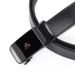 New microfiber mixed with acrylic iron men's automatic buckle casual belt, versatile belt_voghion.com