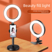 Fill Light Live Streaming Adjustable Tripod Shooting Tool Multifunctional Phone Holder Desktop Stand_voghion.com