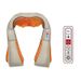 16-Node Shiatsu Neck & Shoulder Massager With Heat – 3D Kneading For Car/Home, 3 Speed Levels, Timer & Adjustable Straps, Universal Plug Options_voghion.com