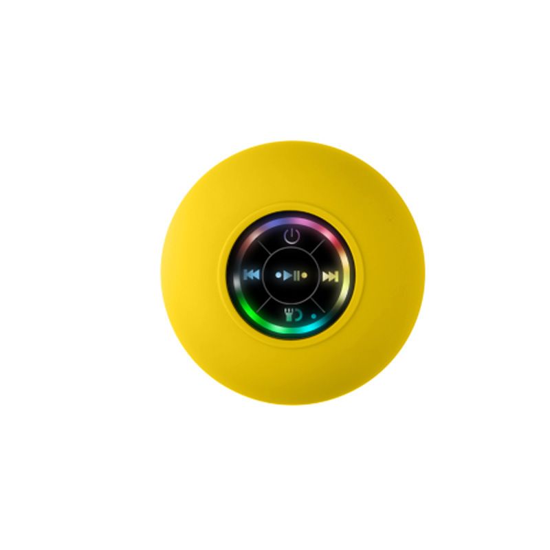Q9 Radio Card LED Bluetooth Speaker Wireless Bts06 Bathroom Waterproof Suction Cup Wireless Small Speaker_voghion.com