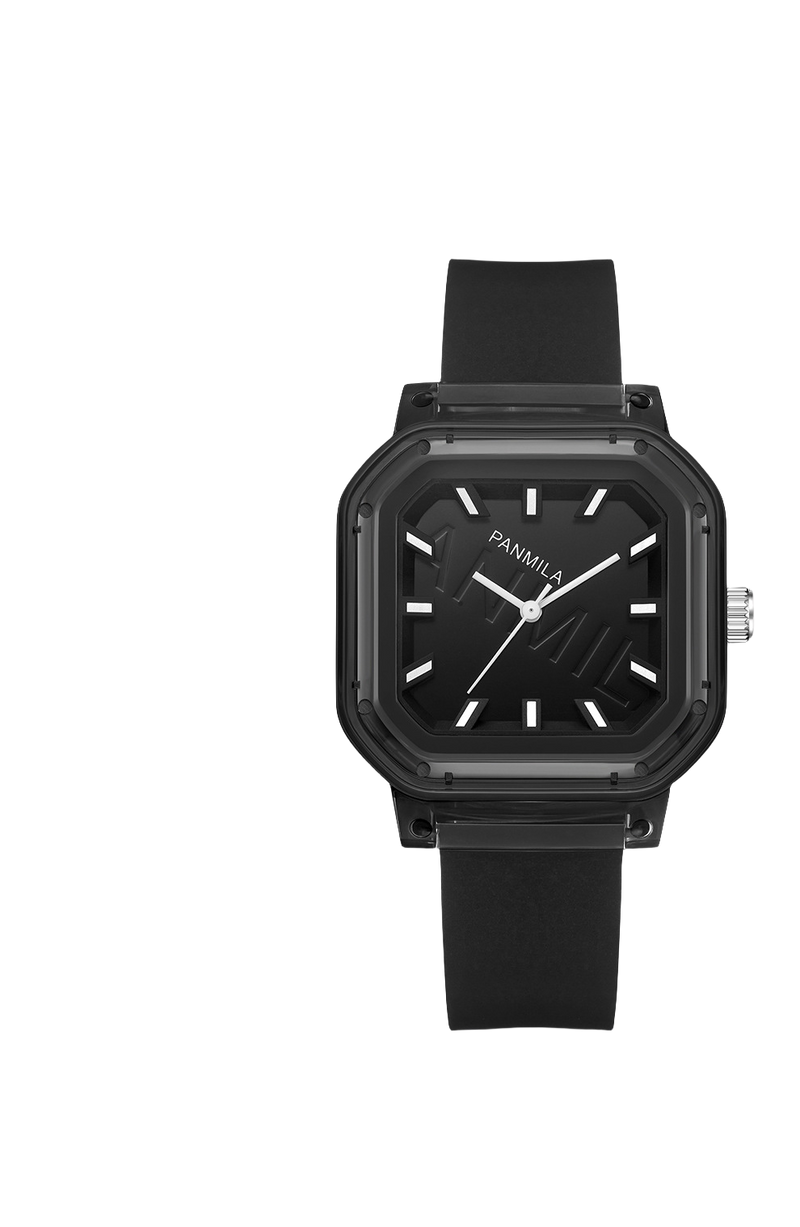 2023 new niche women's silicone strap watch square fashion simple quartz watch Minimalist women's watch_voghion.com