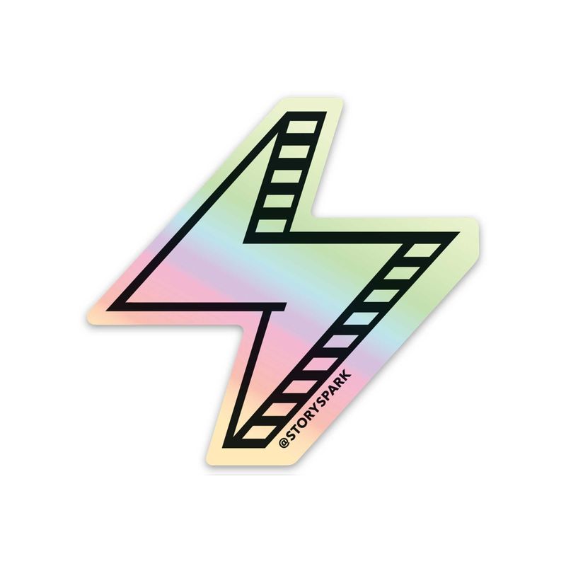 STORY SPARK Holographic Sticker_voghion.com