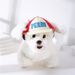 Hund Denim Haustier Ohr Sonne Baseball Duckbill Cap Teddy Pudel Canvas Hut_voghion.com