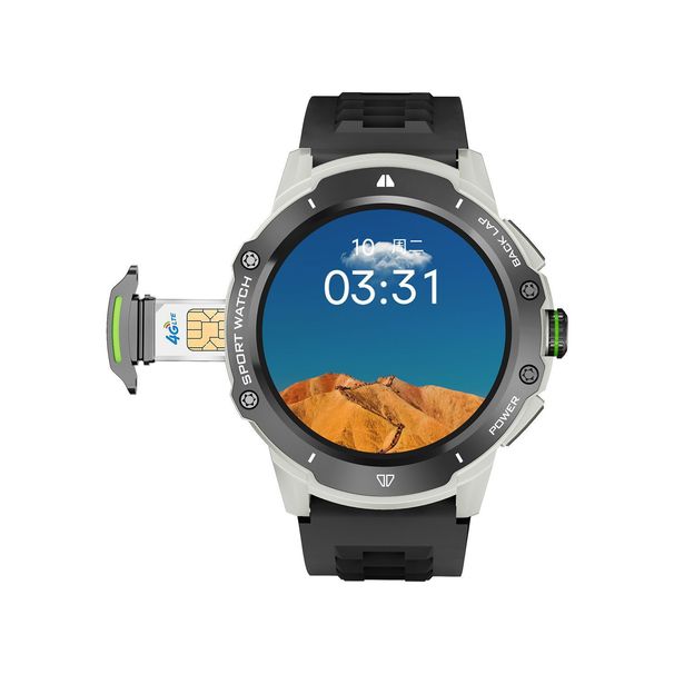 Cross Border JS15 Smartwatch Bel Heren 4G Kaart Insteekbare Hartslag Slaapmonitoring Bluetooth Bel Groot Geheugen_voghion.com
