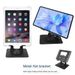 Stand Desk Stable Holder With Heavy And Thickened Metal Base For Large Tablet Device, Adjustable At Multiple Angles_voghion.com