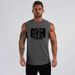 Sports Tank Top Sleeveless T-shirt Men's Men's Single Print Tight Fit Fitness Tank Top_voghion.com