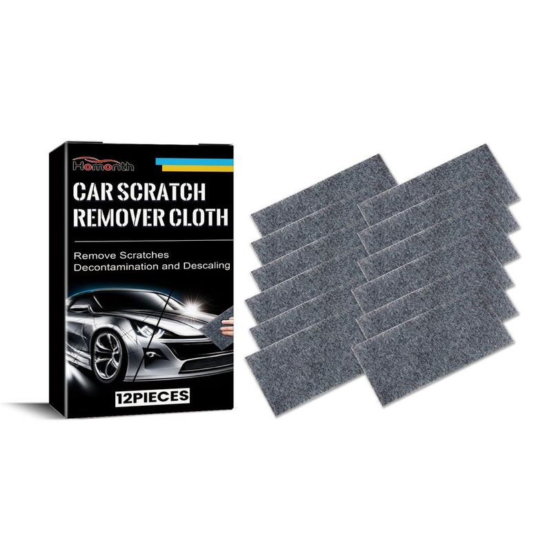 Homonth Car Scratch Remover Cloth, Car Paint Scratches Polishing Care Repair Cloth_voghion.com