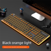 Wired Mechanical Feel Keyboard Waterproof Silent Ultra-thin Gaming E-sports Office Typing Desktop Laptop_voghion.com