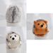 Adorable Toy Hedgehog Plush Keychain Soft Stuffed Animal Backpack Charm Cute_voghion.com