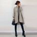 Women's Clothing Spring And Autumn Hot Sale Fashion Stand Collar Zipper Irregular Coat Mid Length Coat_voghion.com