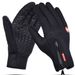 Outdoor Warm Winter Sports Fleece-Lined Skiing Women Touchscreen Windproof Non-Slip Heated Cycling Gloves Men_voghion.com