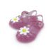 New girls little Daisy flower children's shoes Jelly Princess Bao head baby Roman shoes_voghion.com