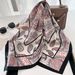 2024 Autumn New Cashew Flower Silk Scarf for Daily Personality, Versatile Style, Travel, Shawl, Scarf, Dual Use_voghion.com