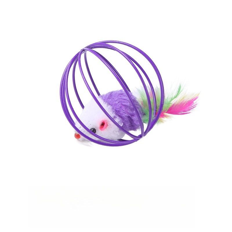 Ball Self-Entertainment Boredom Relief Wand Teaser Magic Tool Cat Kitten Pet Teething Toy Supplies_voghion.com