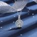Collana in argento sterling S925 con moissanite rotonda, stile coreano, pendente di celebrità netto con moissanite da 1 carato, fonte dal vivo_voghion.com