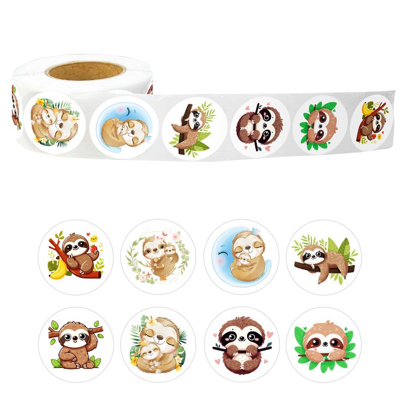 Stationery Sticker stickers roll stickers decorative hand account material sealing roll sealing stickers_voghion.com