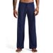 KSS/SECRET Men's Home Pants Pajama Pants Solid Color Loose Ice Silk Polyester Plus Size Yoga Pants For Home Leisure_voghion.com