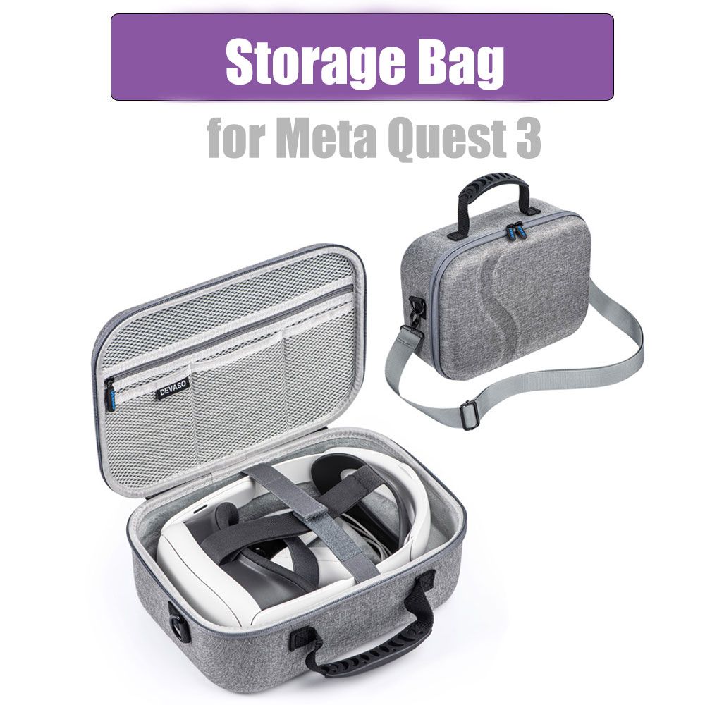 Meta Quest Z VR Gözlük Aksesuarları Seyahat Taşıma Çantası Taşınabilir Elde Taşınabilir Saklama Çantası_voghion.com