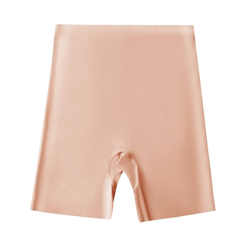 Women's Intimates High Waist Hip Lifting Abdomen Pure Cotton Crotch Large Size Underwear Safety Pants Women's Leggings_voghion.com