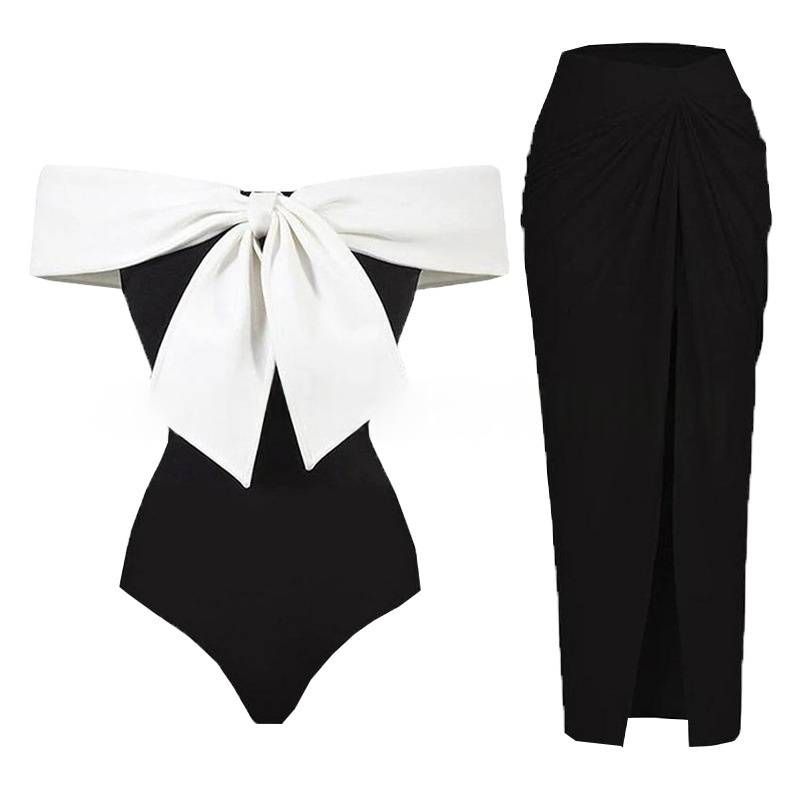 Einteiliger Badeanzug für Damen – Sexy rückenfreier Badeanzug mit weicher Polsterung, hochelastisches Polyester und Nylon, bequem zum Schwimmen, für den Strand und den Urlaub_voghion.com