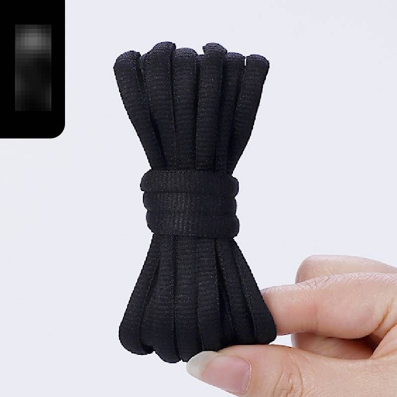 Shoe Accessories Circular Shoelaces Basketball Shoes Casual Shoes Sports Shoes Work Shoe Ropes Black And White Color Shoelace Ropes_voghion.com