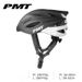 Casque de vélo PMT pour hommes et femmes, une pièce, pour la sécurité sur route et le VTT, M12, noir et blanc, code M_voghion.com