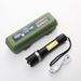 Outdoor Q5 Aluminum Alloy Zoom Multi-Functional Security Patrol Lighting High Brightness Flashlight Wholesale_voghion.com