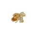 Bee High-End Niche Unisex Trendy Personality High-Grade Brooch Anti-Exposure Buckle Collar Pin Coat Decoration_voghion.com