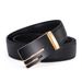 Men's Genuine Leather Belt With Automatic Buckle - Business & Casual Style For All Ages_voghion.com