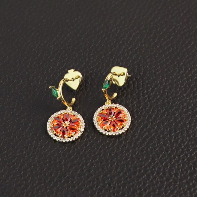 Set di gioielli con frutta placcata in rame_voghion.com