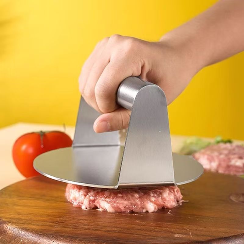 Wannilen Hamburger meat press, meat press, burger artifact, meat patty tool, beef patty mold, meat patty press, stainless steel artifact_voghion.com