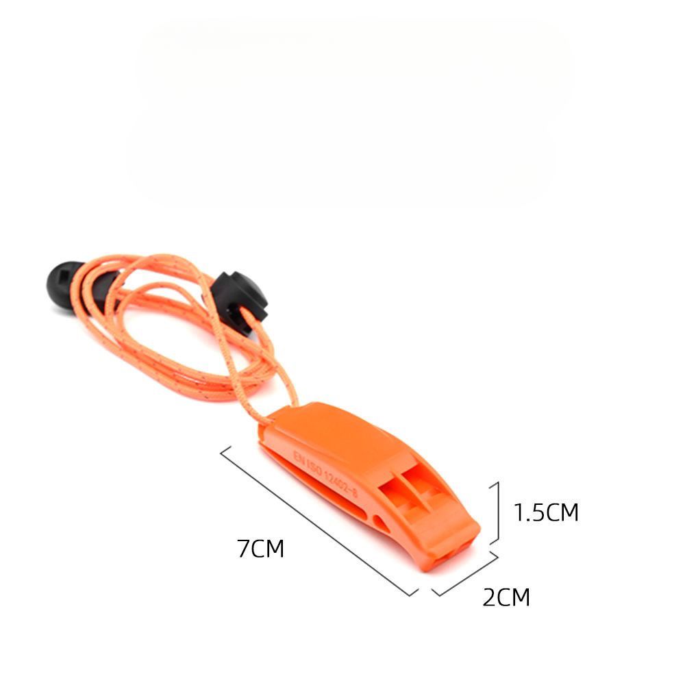 Fischietto ad arco a doppia frequenza anti-smarrimento per emergenze da esterno con tono acuto_voghion.com