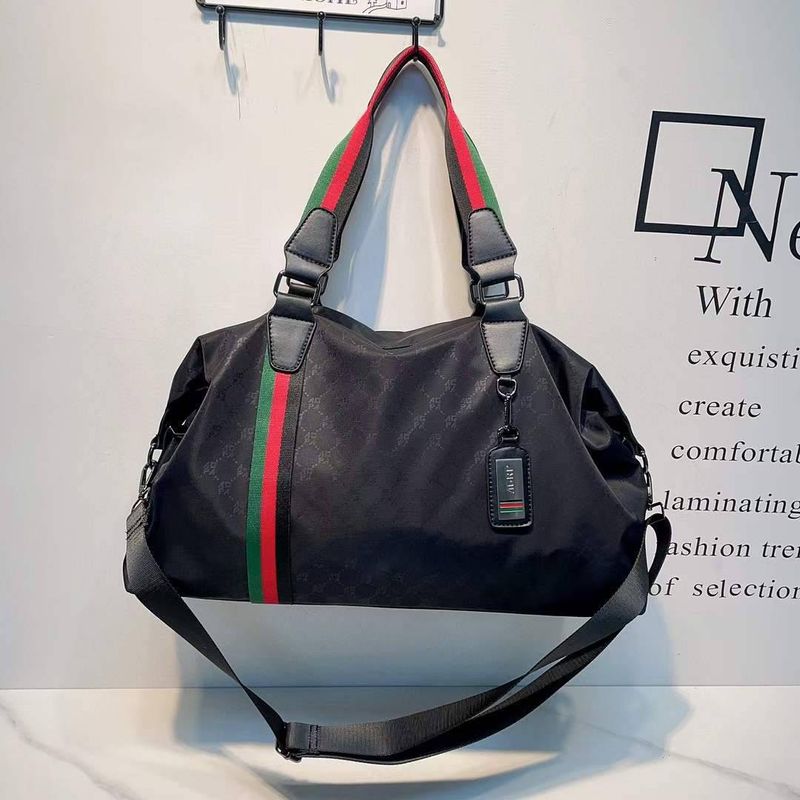 Lässige Reisetaschen für Herren und Damen, wasserdicht, mit Oxford-Druck, einzelne Schulter, diagonal, große Tasche, kurze Reisetasche, einfache Handtasche_voghion.com