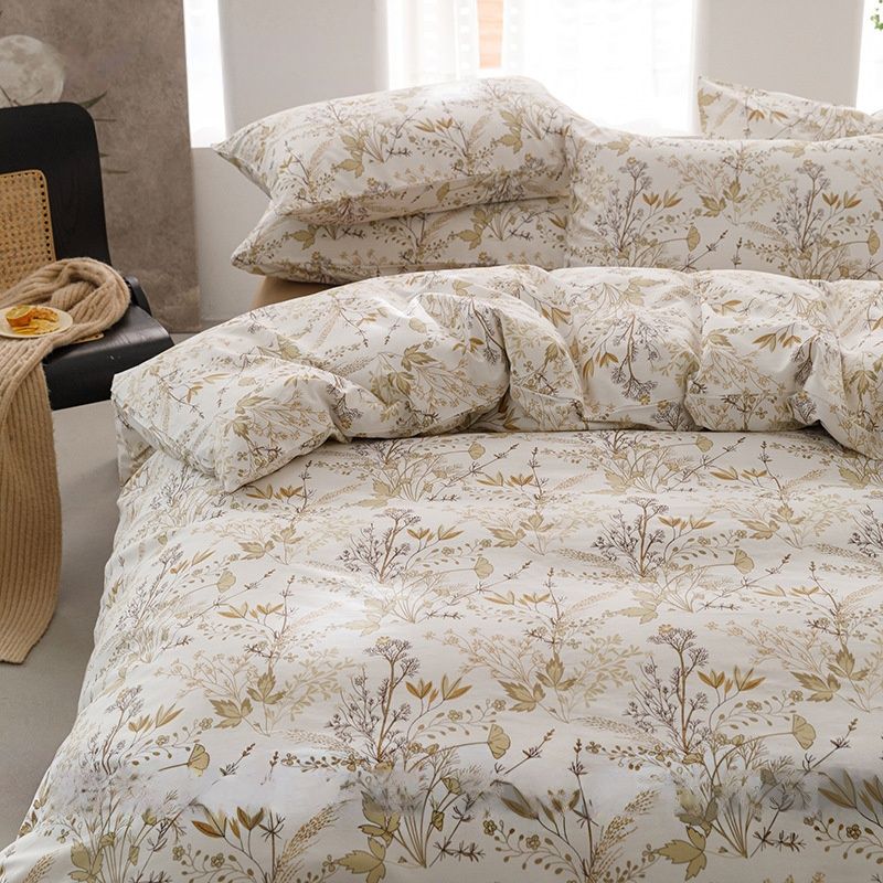 Pure Cotton Quilt Cover Three Piece Set Full Sizes For Bedding_voghion.com