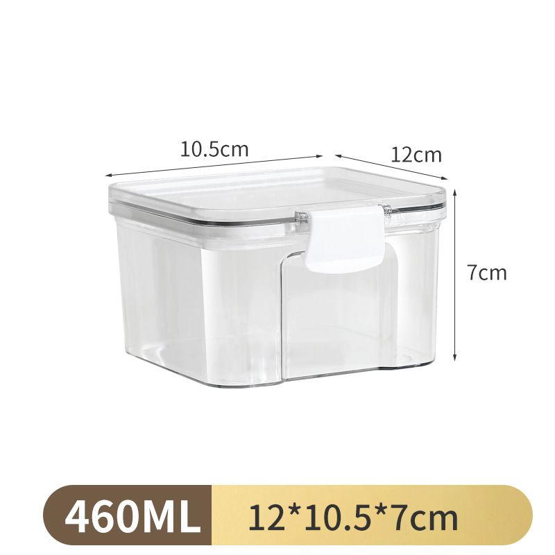 Home Furniture Sealed Jars For Grains And Cereals Kitchen Storage Food Grade Transparent Plastic Jars Boxes Snacks Dry Goods Tea Storage Jars_voghion.com