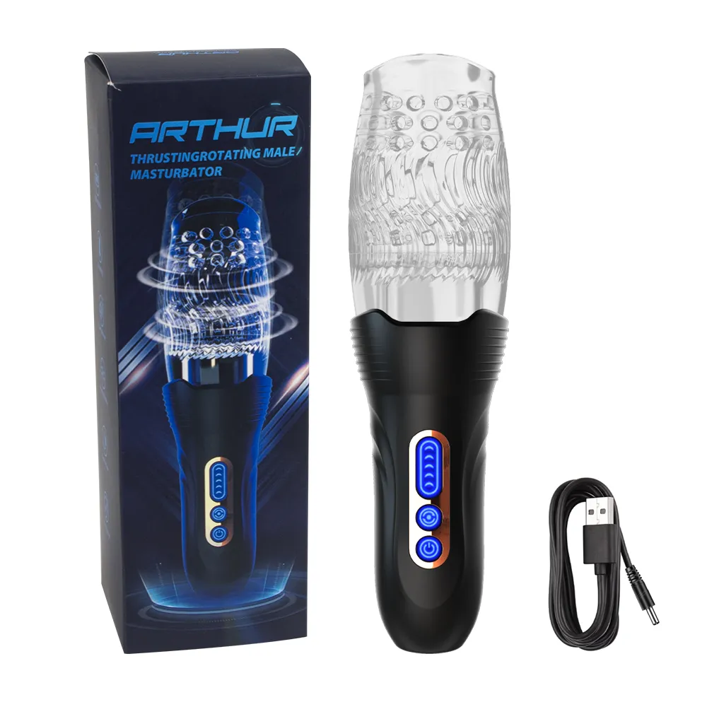2025 Masturbateur automatique rotatif pour homme, entraîneur de gland, vibrateur, jouet sexuel de masturbation F_voghion.com