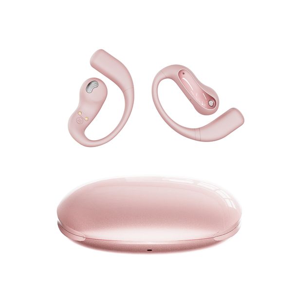 JM37 Wireless Bluetooth Earbuds With Digital Display, AI Translation, Noise Cancellation, Open-Ear Design For Sports & Travel_voghion.com