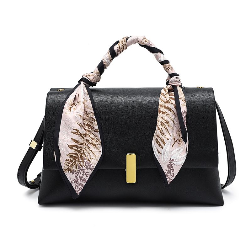 Sciarpa di seta portatile occidentalizzata Piccola borsa quadrata Facile da indossare Borsa a tracolla monospalla Borsa da donna retrò a tracolla incrociata_voghion.com