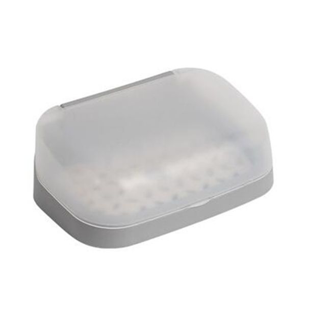 Portasapone da parete impermeabile con coperchio, portasapone da doccia, scolapiatti, contenitore, vassoio portaoggetti, accessori per il bagno_voghion.com