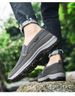 Men's non slip one foot walking size 49 casual mesh sports shoes, soft soled travel shoes_voghion.com