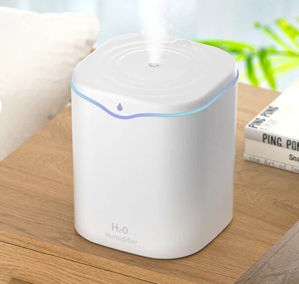 Umidificatore USB a doppia nebulizzazione da 2,2 l - Silenzioso e compatibile con le fragranze_voghion.com