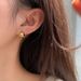 Glossy Ball Earrings - Light Luxury Cold Style Goddess Jewelry (High-End Temperament & Versatile)_voghion.com
