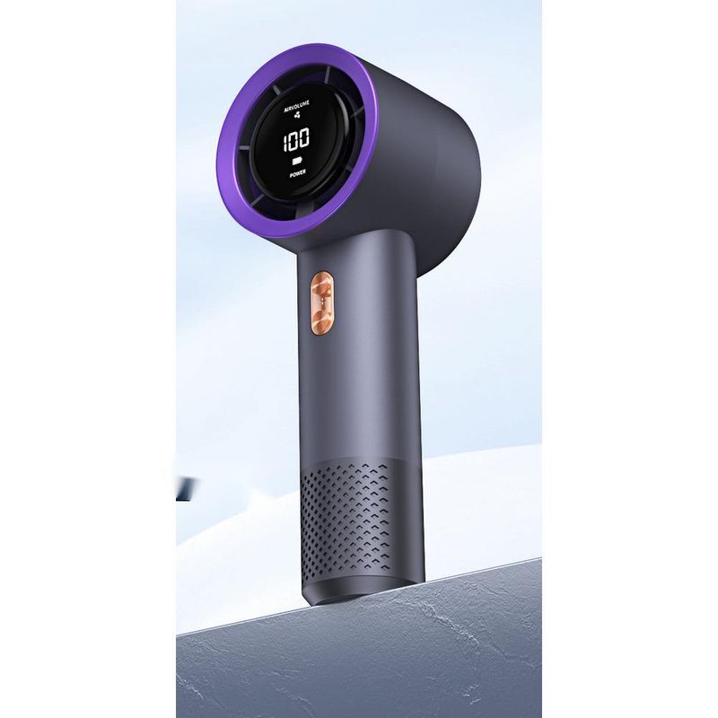 2025 New T13 High-Speed Handheld Mini USB Portable Digital Display Powerful Turbo Fan_voghion.com